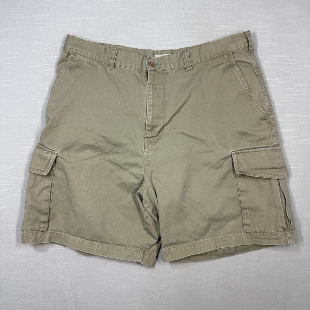 J.‎ Crew Cargo Shorts Men 36 Beige Classic Preppy Casual Utility